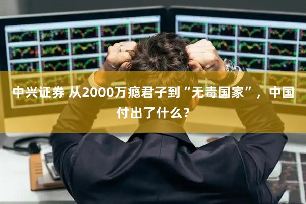 中兴证券 从2000万瘾君子到“无毒国家”，中国付出了什么？